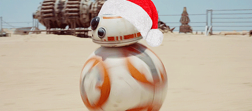 BB8's tweet photo. *Christmasy boop* https://t.co/ApQOXEdCep