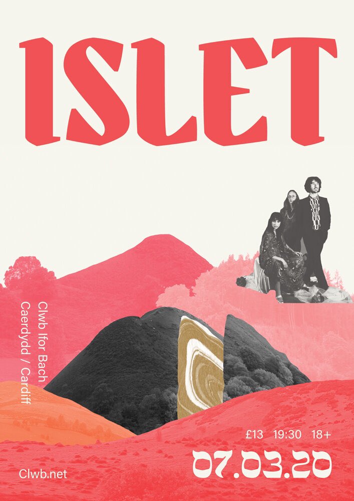 New <a href="/Islet/">islet</a> tour dates: 

Mar 5 - London, Space 289 <a href="/UpsetTheeRhythm/">Upset The Rhythm</a> 

Mar 6 - Oxford, Florence Park Community Centre
<a href="/DivineSchism/">Divine Schism</a> 

Mar 7 - Cardiff, Clwb Ifor Bach
<a href="/ClwbIforBach/">Clwb Ifor Bach</a>