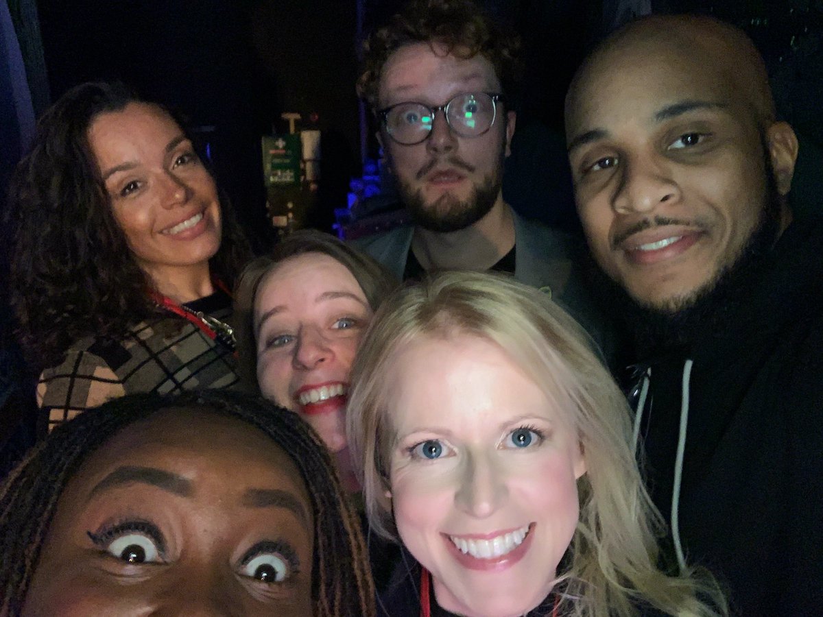 MonologueSlamUK's tweet photo. Backstage watching @ShootImpro with #TeamTriforce @deansmith7 @JordanPitt @IamSarahHannah @minnieayres @chizzyakudolu & @Jadeys1986 https://t.co/2ocGXxPjAY