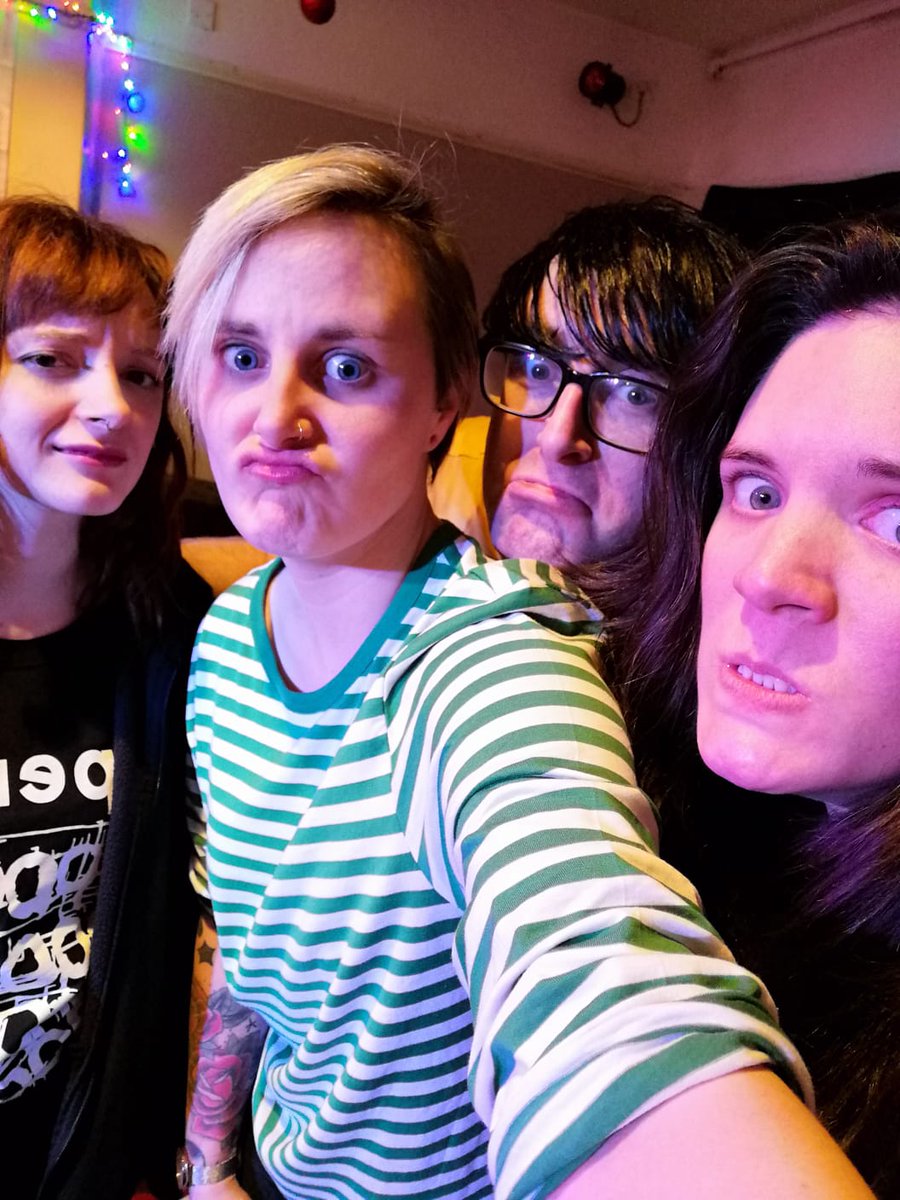 As a special Christmas surprise, we're doing a live session for <a href="/BBCIntroSfk/">BBCIntroSFK</a> this Wednesday, 18th December. Expect an expertly-selected array of our many, many hits. Here we are practicing our Serious Interview Faces, in preparation. Tune in 7-9pm at bbc.co.uk/radiosuffolk!