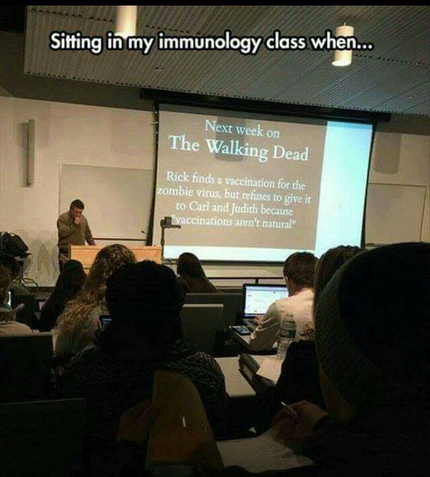 science_evolved's tweet photo. Dammit, Rick! Vaccinate! #science #scienceevolved #ScienceNotSilence #sciencefacts  #vaccines #immunology #vaccine #VaccinesWork #VaccinesSaveLives https://t.co/v5R7dgU8tt