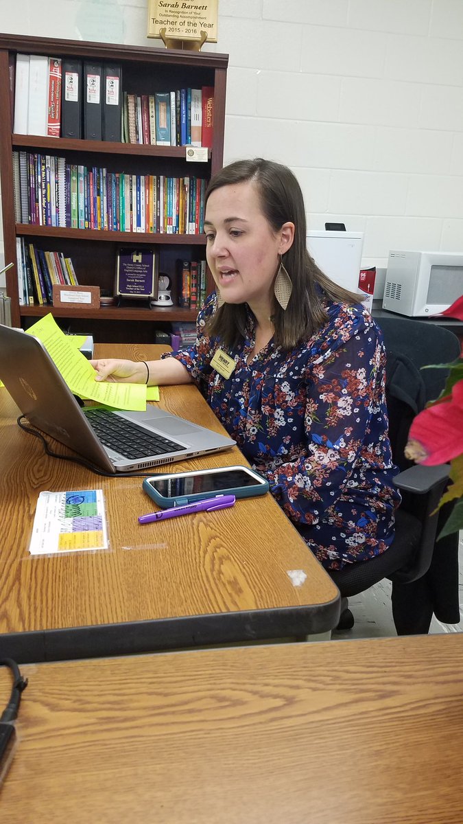 srlindstrom's tweet photo. The @ElaHcs team kicked off their first series of webinar sessions to grow literacy in @HenryCountyBOE. @Sarbarnett is supporting 11th grade today with resources and instructional planning. #ExpectSupport https://t.co/656MeQjpNr