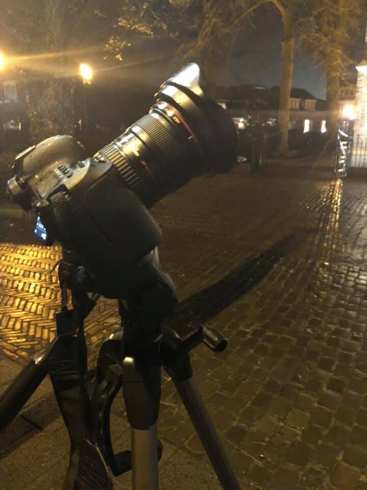Zonde van de regen maar klusje moest klaar zijn. #Fotograaf ben je met weer en wind.