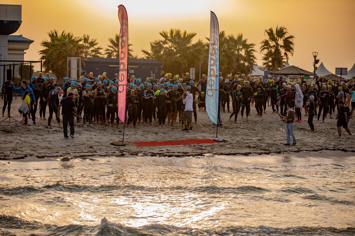 TriClubDoha's tweet image. Dukhan Water Sports Ultra Triathlon was a huge success and enjoyed by all! We hope to see more international athletes join us next year for the first ever Long Distance Triathlon in Qatar. #visitqatar #qatarcalendar email us to know more info@triclubdoha.com