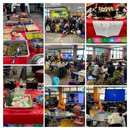 ESL students collaborated with their parents to make presentations at DMS today. #dmslearn #mcslearn