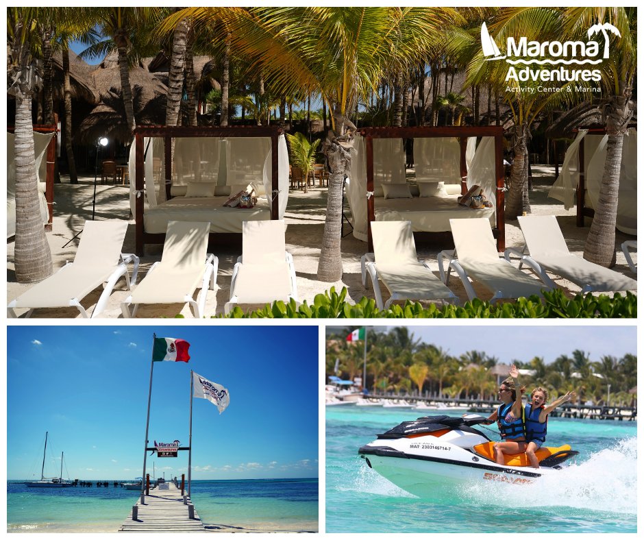 Hoy es el día ideal 🙌 para planear una escapada 😎 a la playa.

En Maroma Adventures podrás disfrutar de un increíble día 🥰 en uno de los mejores club de playa 🌊🌴, ubicado en el corazón 💚 de la 🌿 Riviera Maya.

Descubre todas nuestras actividades→ bit.ly/2wzTNSk