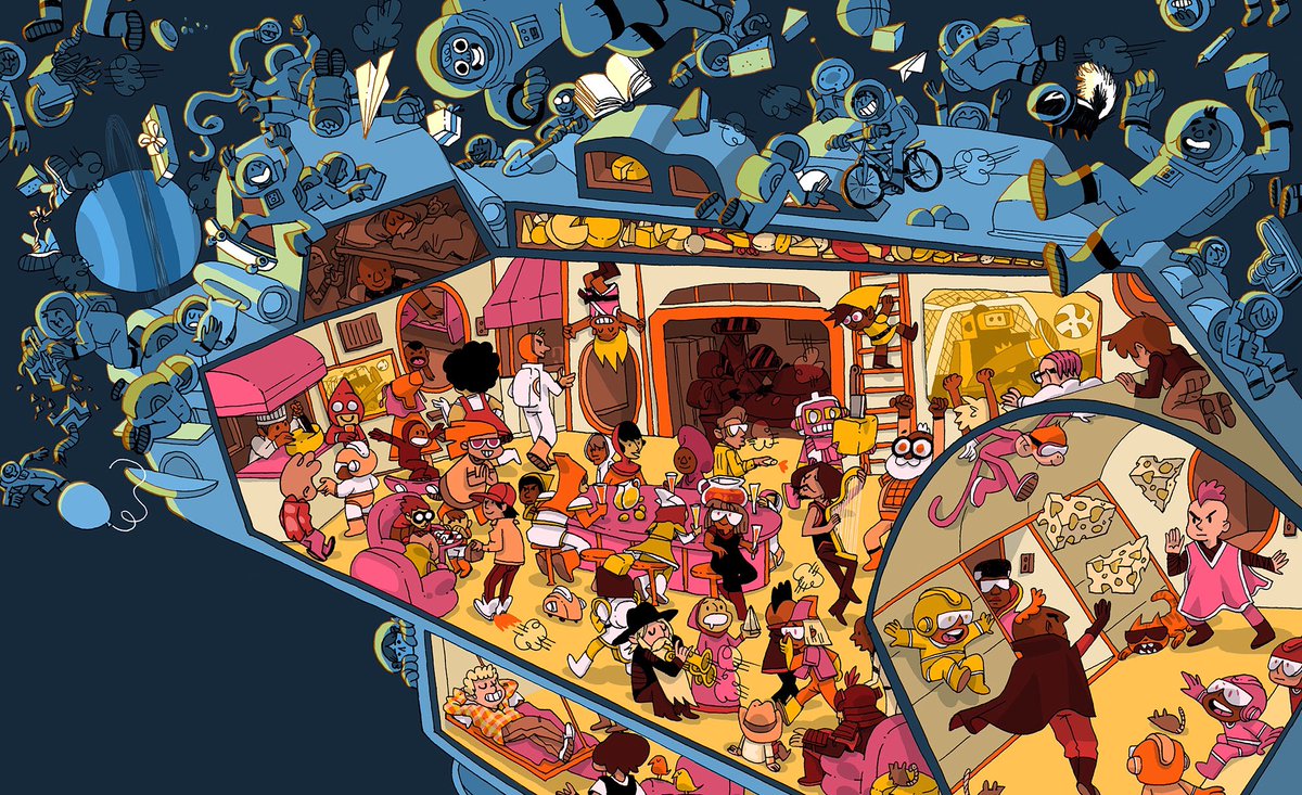 mikelaughead's tweet photo. Here is a spread from my book, “Find the Farter”!!! See if you can find me and Candace in the image.
You can order it from Barnes and Noble, Target, Walmart and Amazon!
https://t.co/z1ryVaxP3U
#mikelaughead #findthefarter #sourcebookskids #sourcebooks #churchofjesuschristart https://t.co/i0BSaf6TPQ