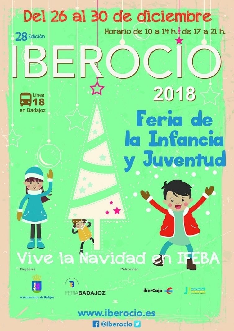 #Ocio Del 26 al 30 de Diciembre, un año más llega #iberocio en <a href="/feriabadajoz/">FERIA BADAJOZ IFEBA</a> #Badajoz #actividadesinfantiles buff.ly/36DoN3F