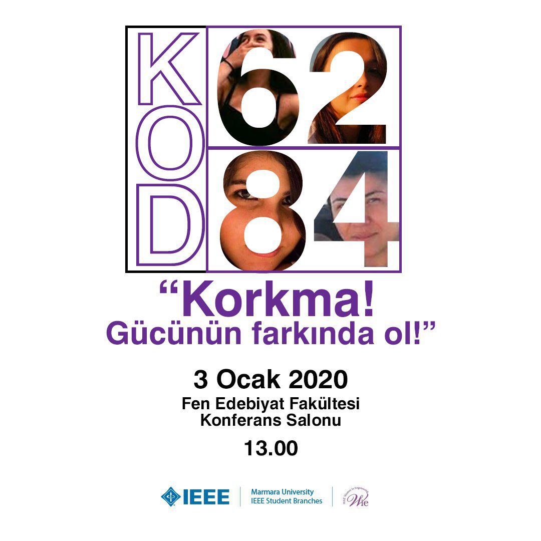 ieeemarmara's tweet photo. KOD:6284 3 Ocak’ta saat 13.00’de Fen Edebiyat Fakültesi Konferans Salonunda❗️ @ieeetrsb @ieeeturkeywie @ieeexp https://t.co/tjeJ3x8L7g