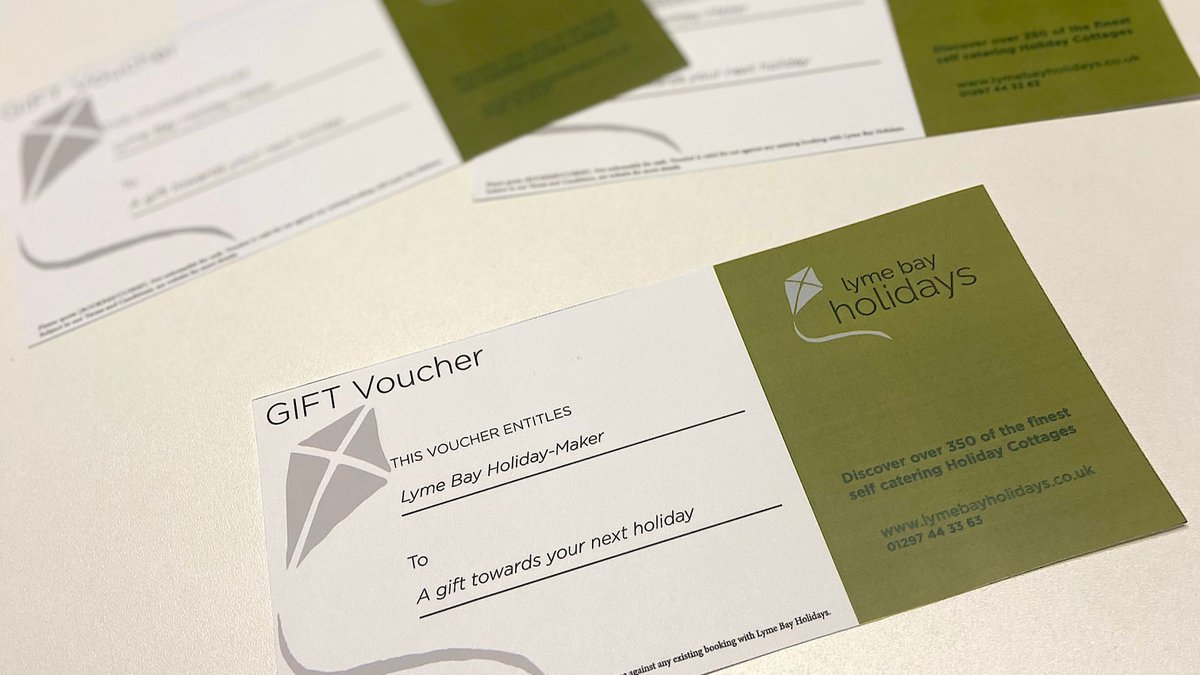 Struggling for gift ideas, in need of a last-minute present? Make someone's Christmas this year with one of our Gift Vouchers! 

To request a voucher either:

Call us: 01297 443363
Email: email@lymebayholidays.co.uk

#giftvoucher #holiday #Christmas #present