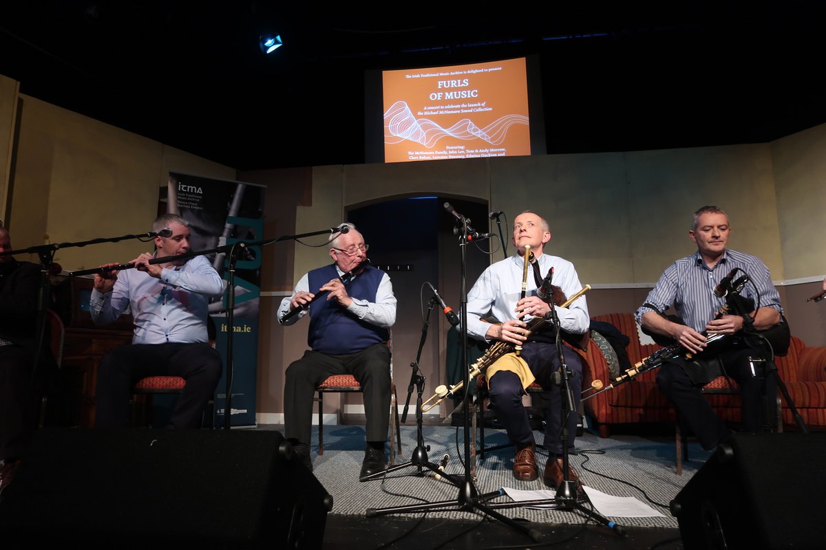 ITMADublin's tweet image. ITMA is delighted to announce the launch of its latest digital project: FURLS OF MUSIC: THE MICHAEL McNAMARA SOUND COLLECTION. Thanks to all the musicians, singers &amp;amp; dancers who performed at the launch on Saturday in Carrigallen, Co. #Leitrim. #Irishmusic itma.ie/michaelmcnamara