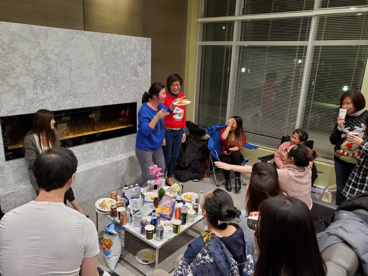 Celebrating the holidays with the amazing 9463 team and partners at the Station Square Holiday Party! Secret Santa got competitive! <a href="/Ivyso_TD/">ivy</a> @AshleyWang_TD <a href="/SIyar_TD/">Siyar</a> <a href="/erichhtsao/">Eric Tsao</a> <a href="/EricKim_TD/">Eric Kim</a> <a href="/BruceGray_TD/">Bruce Gray</a>