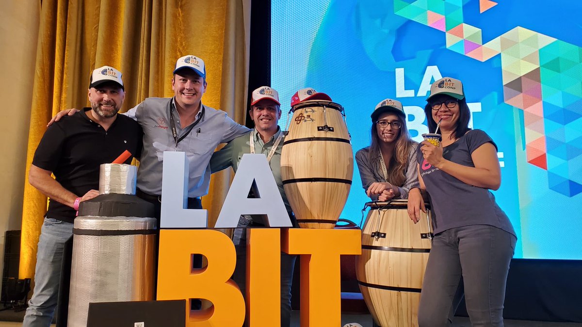 dexFreight's tweet photo. Thanks @laBITconf for another successful year! 💪 It is great to see how this community keeps growing year after year! See you next in Guatemala 🇬🇹 https://t.co/zmfX4xncNB