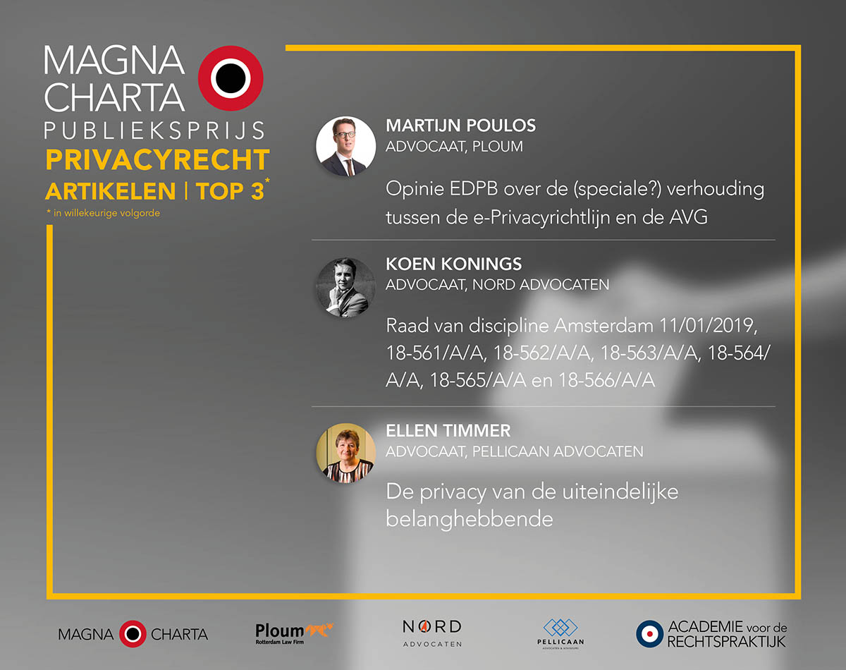 NORD_Legal's tweet image. Dank aan iedereen die op Koen gestemd heeft! Zijn #noot over #privacy behoort tot de laatste drie en is door naar de volgende ronde bij @avdr_nl. Lees de annotatie bij @NORD_Legal.