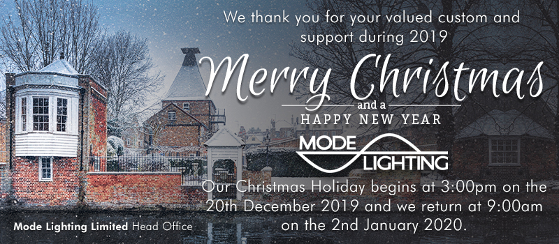 Thank you for your valued custom and support during 2019. We wish you Merry Christmas and a Prosperous New Year, from all <a href="/ModeLighting/">Mode Lighting</a>