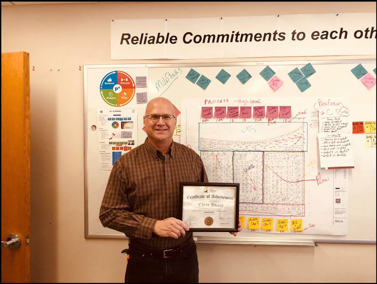 Parsons_Corp's tweet photo. Congratulations to Chris Busch in our Parsons Technologies division for achieving his Lean Green Belt! Way to go, Chris! #lean #greenbelt https://t.co/jcJe80c9Ee