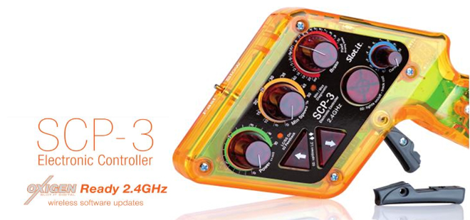 Next: SCP-3 Controller. With 2.4 GHz Bluetooth #SlotCar accessories by <a href="/Slotit/">Slot.it</a>  Read More: slotcar-today.com/en/notices/201…  #slot #slot132 #slotracing #slotcars #slotit