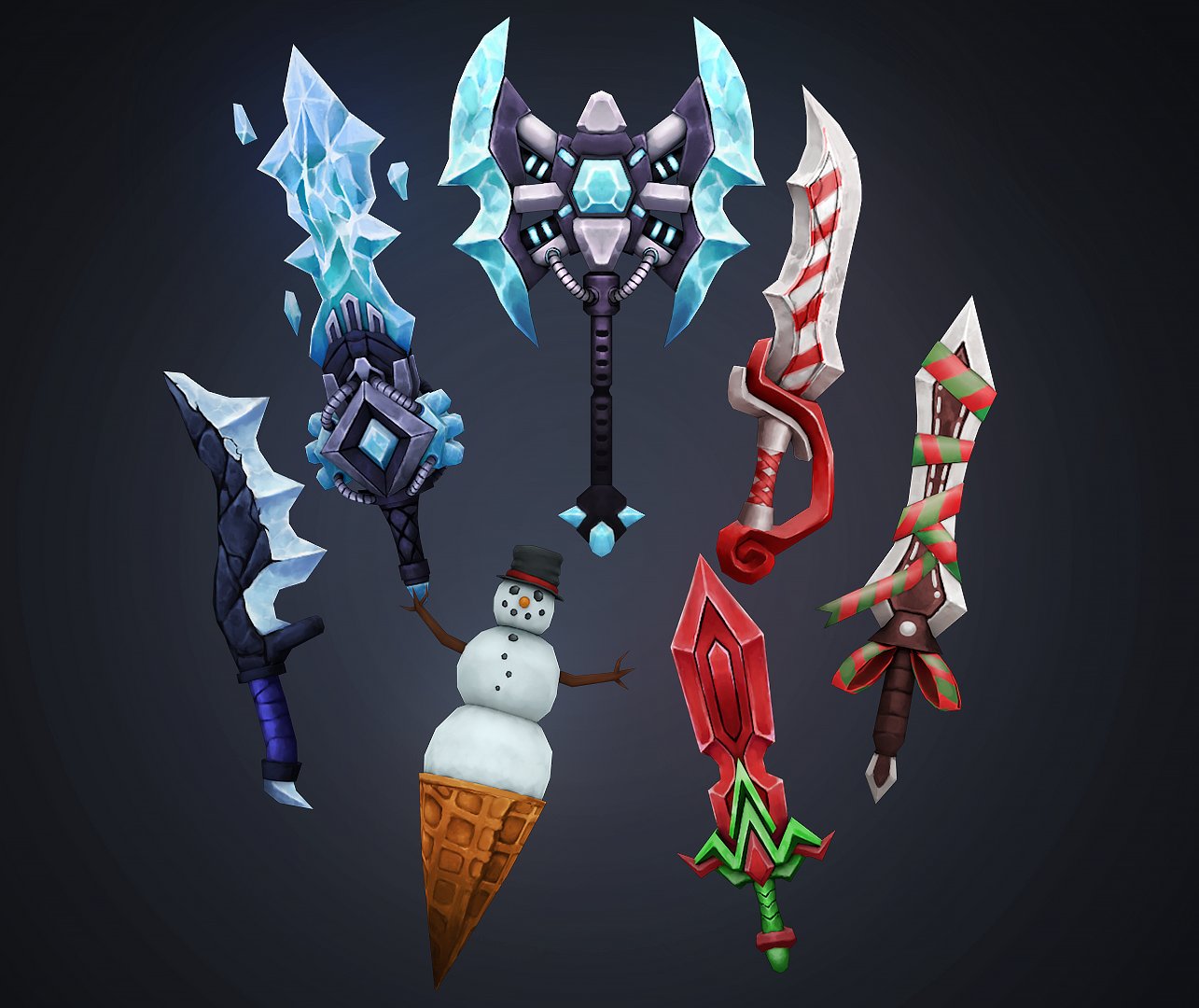 assassin holiday update robloxdev - roblox assassin ice knife
