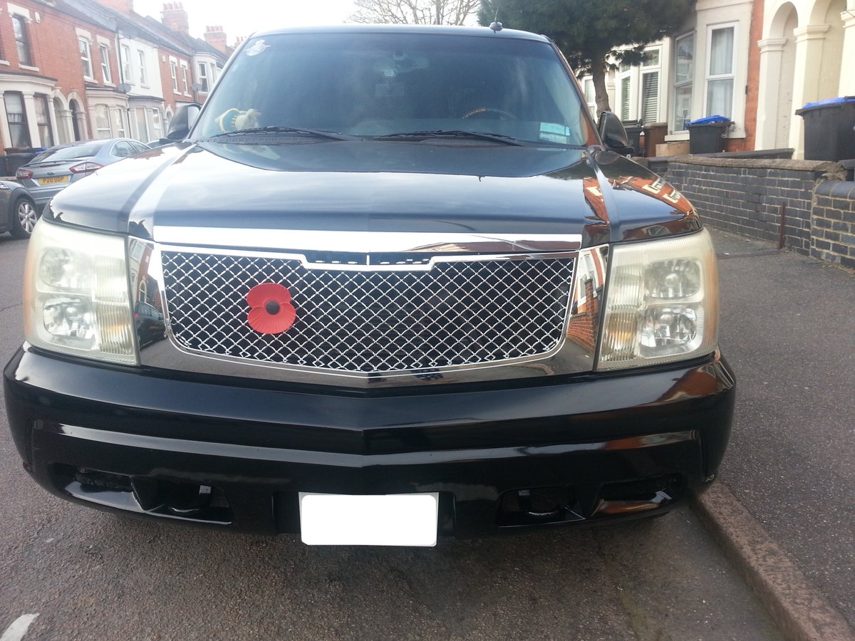 Advance_Insure's tweet photo. Thank you to Mr O'Brian for insuring his imported Cadillac Escalade with us.

This Luxury SUV is brimming with style and can you imagine travelling in more comfort?

Struggling or finding it difficult to insure your Imported or Modified car?

Call our team on 01249 461665. https://t.co/vFgQCBiyk6
