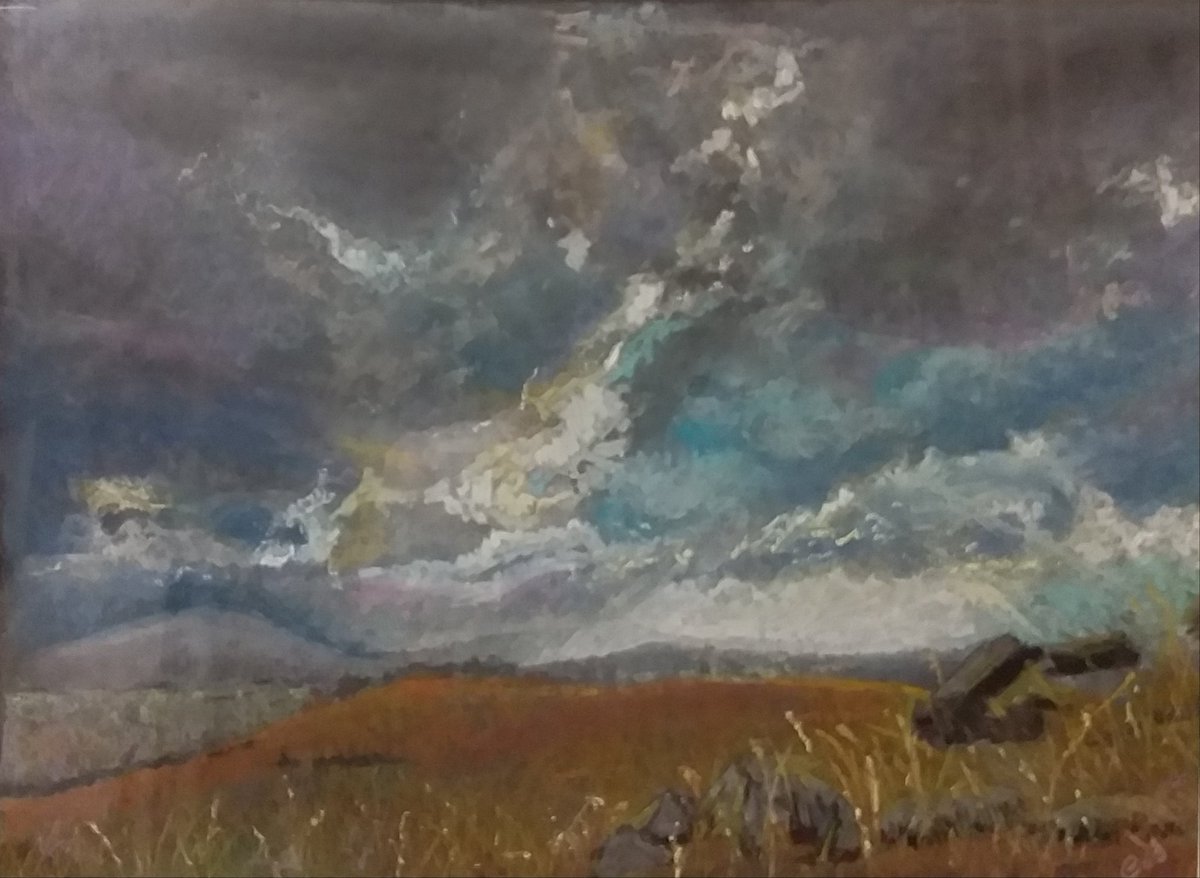 CaffGarden's tweet photo. Want an original piece of art work this Christmas? Take a look at the Holmfirth Tech where local artist and art teacher Catherine is displaying her work. Landscapes in pastel. All local scenes. https://t.co/3LXZZgkqmW