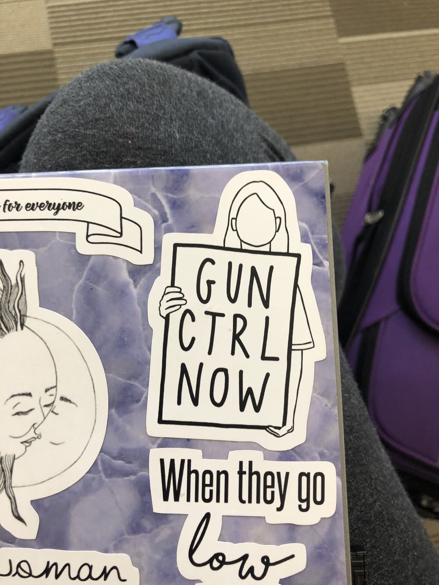 <a href="/RDUAirport/">RDU Airport</a> ironic and inappropriate how a TSA officer decided to pick a fight with me about my gun control now sticker on my laptop. TSA security is no place for casual political conversations. I could’ve been from MSD or Sandy hook. I’m livid. #GunControlNow #marchforourlives