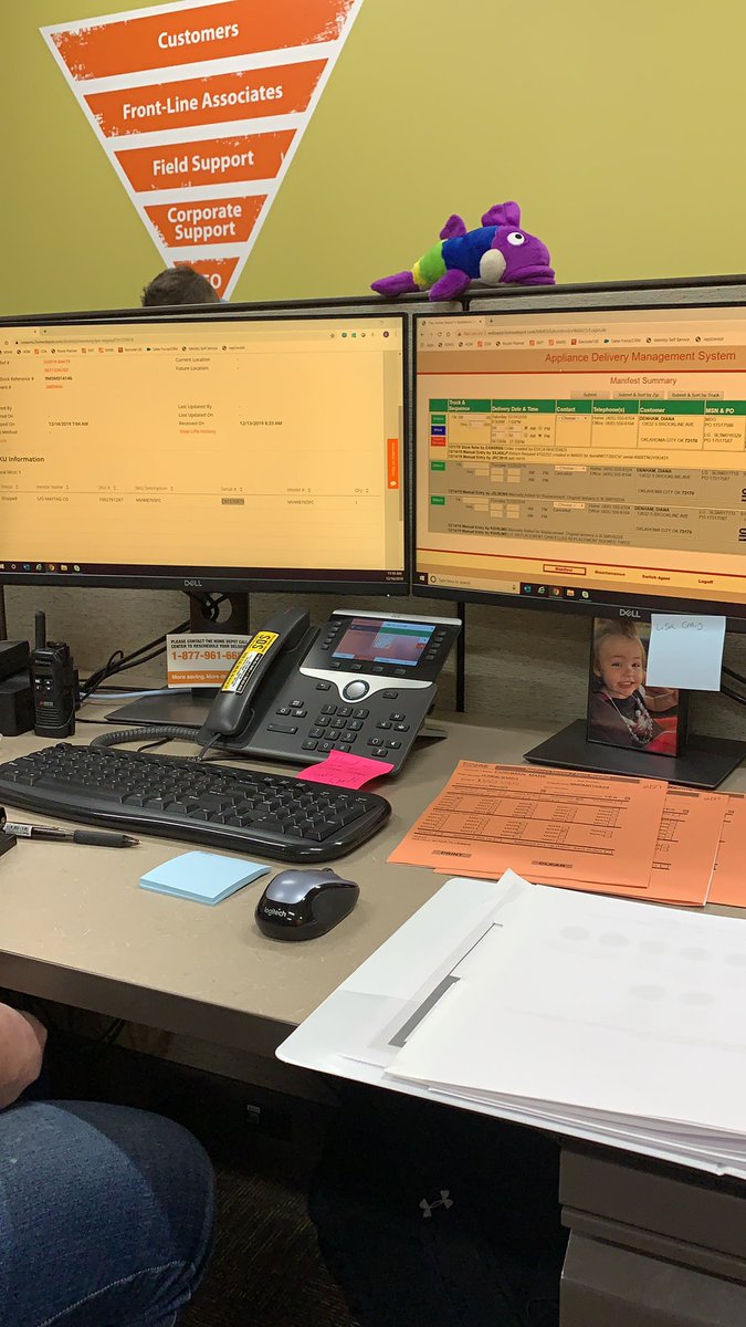 At the MDO 5825 in Oklahoma City with Emma learning the GOA daily routines.