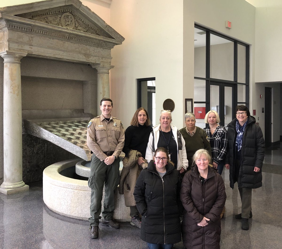 curiouslearner8's tweet image. Great Science Dept. field trip today to learn about where Cambridge drinking water comes from and what happens to it before it   gets to us. Look for this info in future units. Thank you @CambWaterDept! @cambridge_cpsd