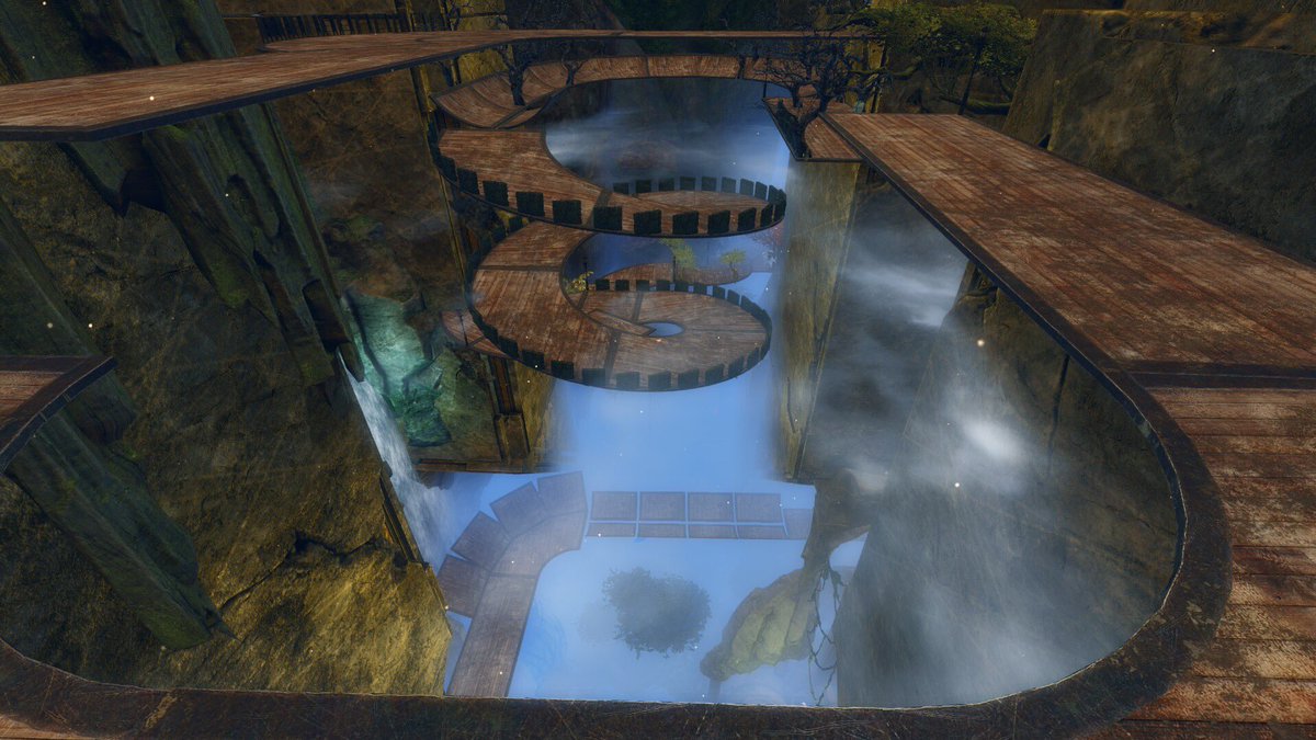 StephyKira's tweet photo. Making good progress on Driftstorm. Can’t wait for the hall to be lvl42 to get some boulders out of the way and finally open the track to the public :) #GW2 #GuildWars2 https://t.co/p5MslIMuSx