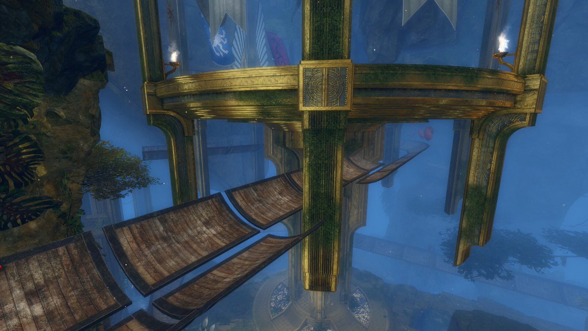 StephyKira's tweet photo. Making good progress on Driftstorm. Can’t wait for the hall to be lvl42 to get some boulders out of the way and finally open the track to the public :) #GW2 #GuildWars2 https://t.co/p5MslIMuSx