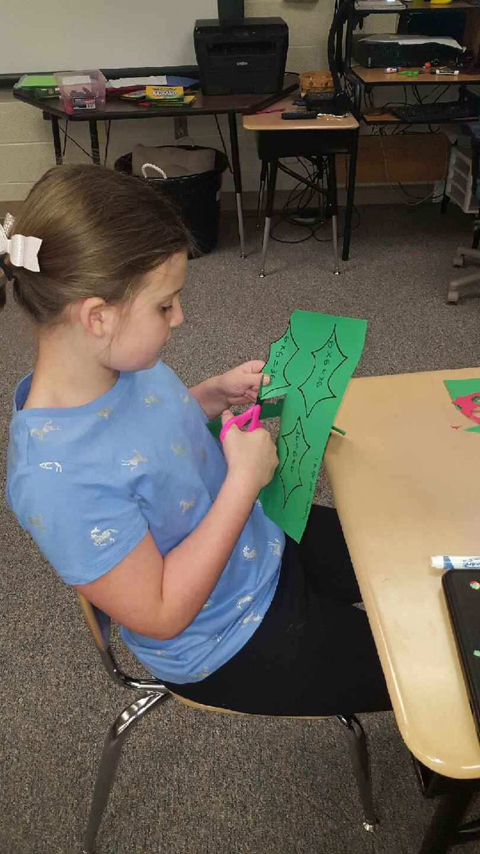 MRachStorm's tweet image. 3rd grade fun! Fact family review--with a seasonal touch! #TeachCENT