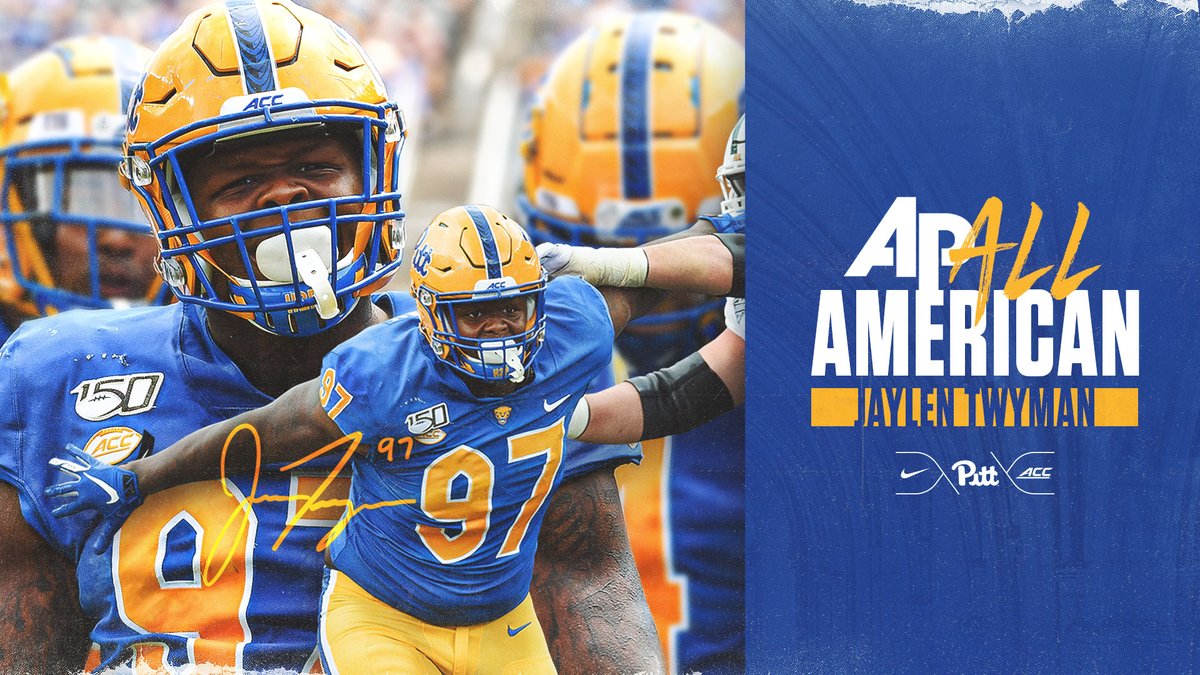 Pitt Football on Twitter: "All-American 🇺🇸🏆 @AP_Top25 Jaylen ...