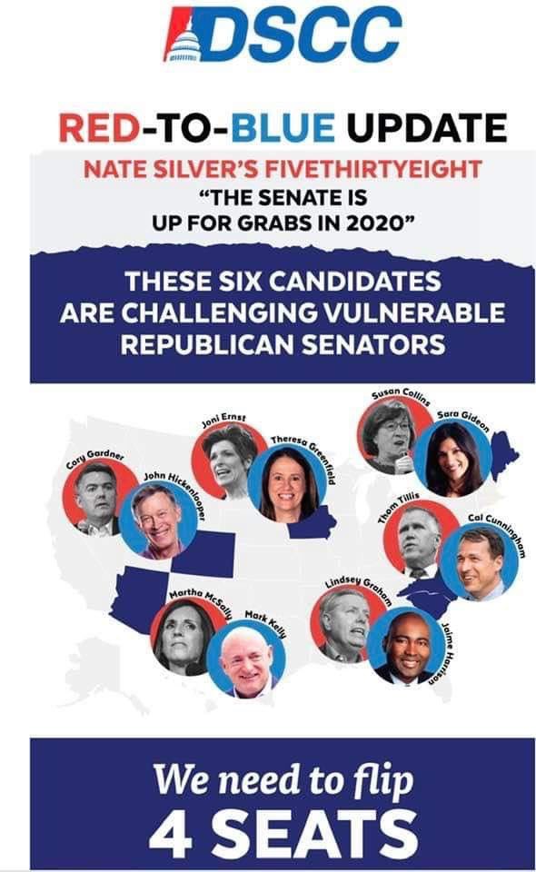 Booknurd69's tweet photo. .@LindseyGrahamSC do you hear that clock ticking down? Let's go, South Carolina!
๐ Let's send @harrisonjaime to DC ๐ #BlueWave2020 #redtoblue2020 https://t.co/X8AzRKsvAU