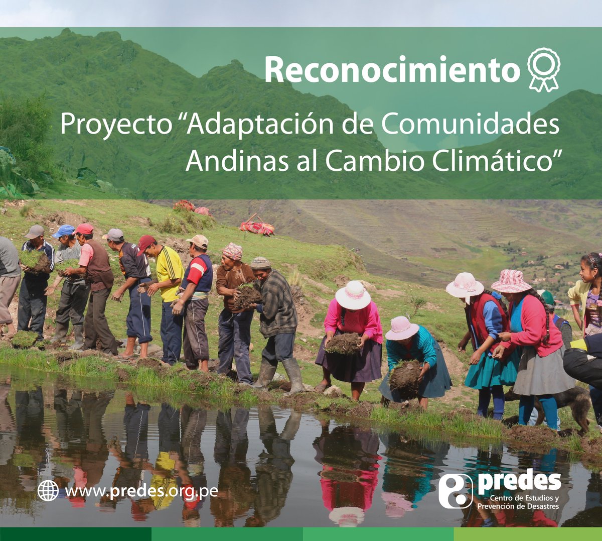 Predes (@predes_org) on Twitter photo 🏆Nuestro proyecto "Adaptación de comunidades andinas al cambio climático" recibe Premio Nacional Ambiental "Antonio Brack Egg", edición 2019, en la categoría "Adaptación al cambio climático", otorgado por el <a href="/MinamPeru/">Ministerio del Ambiente 🇵🇪♻️</a> . 🏆Nuestro proyecto "Adaptación de comunidades andinas al cambio climático" recibe Premio Nacional Ambiental "Antonio Brack Egg", edición 2019, en la categoría "Adaptación al cambio climático", otorgado por el <a href="/MinamPeru/">Ministerio del Ambiente 🇵🇪♻️</a> .