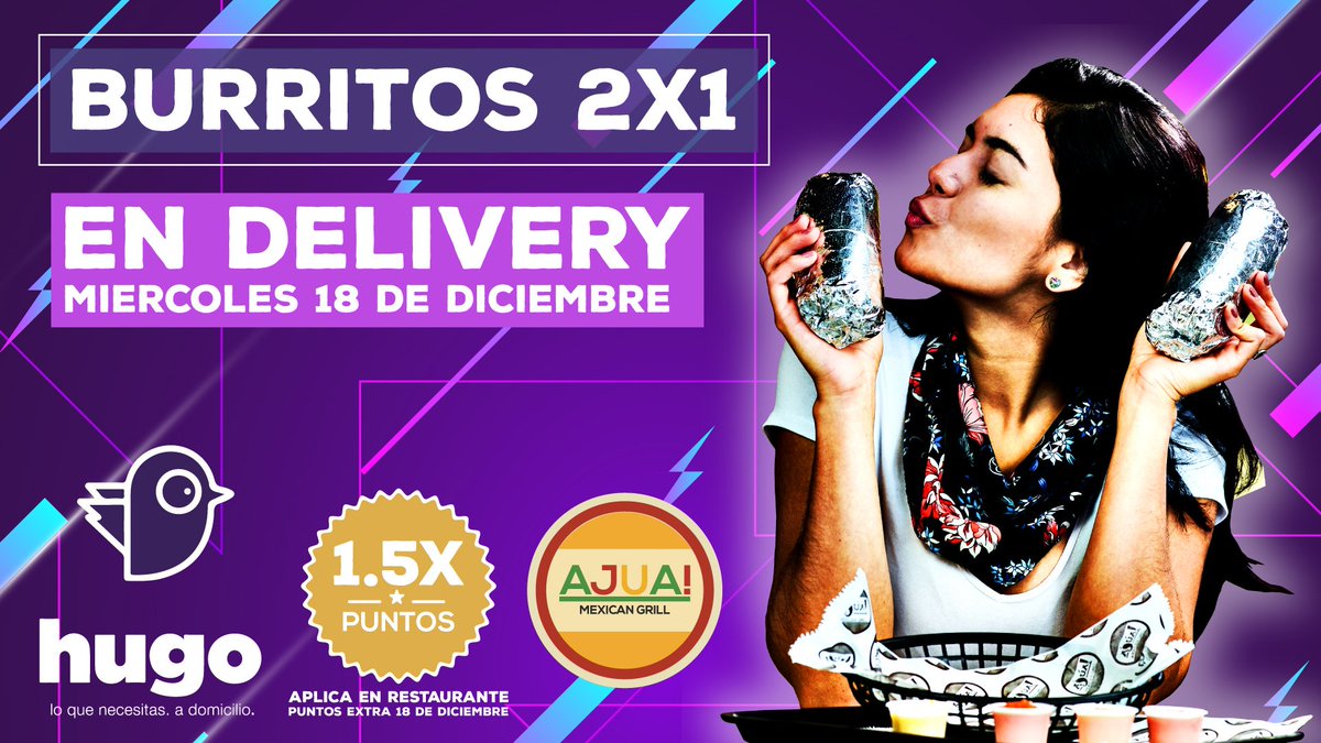 AJUA_NIC's tweet photo. 𝙱𝚞𝚛𝚛𝚒𝚝𝚘𝚜 𝟸𝚡𝟷 🌯🌯
(porfin)
FAV o RT para ganarse un 2x1 💙
Dos días después, la rifa del Switch 🎮👀 https://t.co/45SfzIieUt