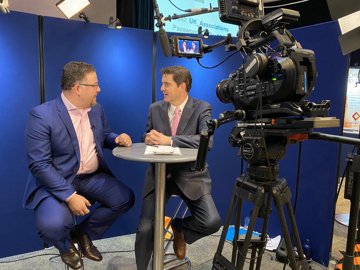 theodorespyrou's tweet photo. Honoured to be interviewd about the challenges #AssnExecs face in membership engagement at #ACUK2019 at #ICC Birmingham https://t.co/42Fs94gNqh
