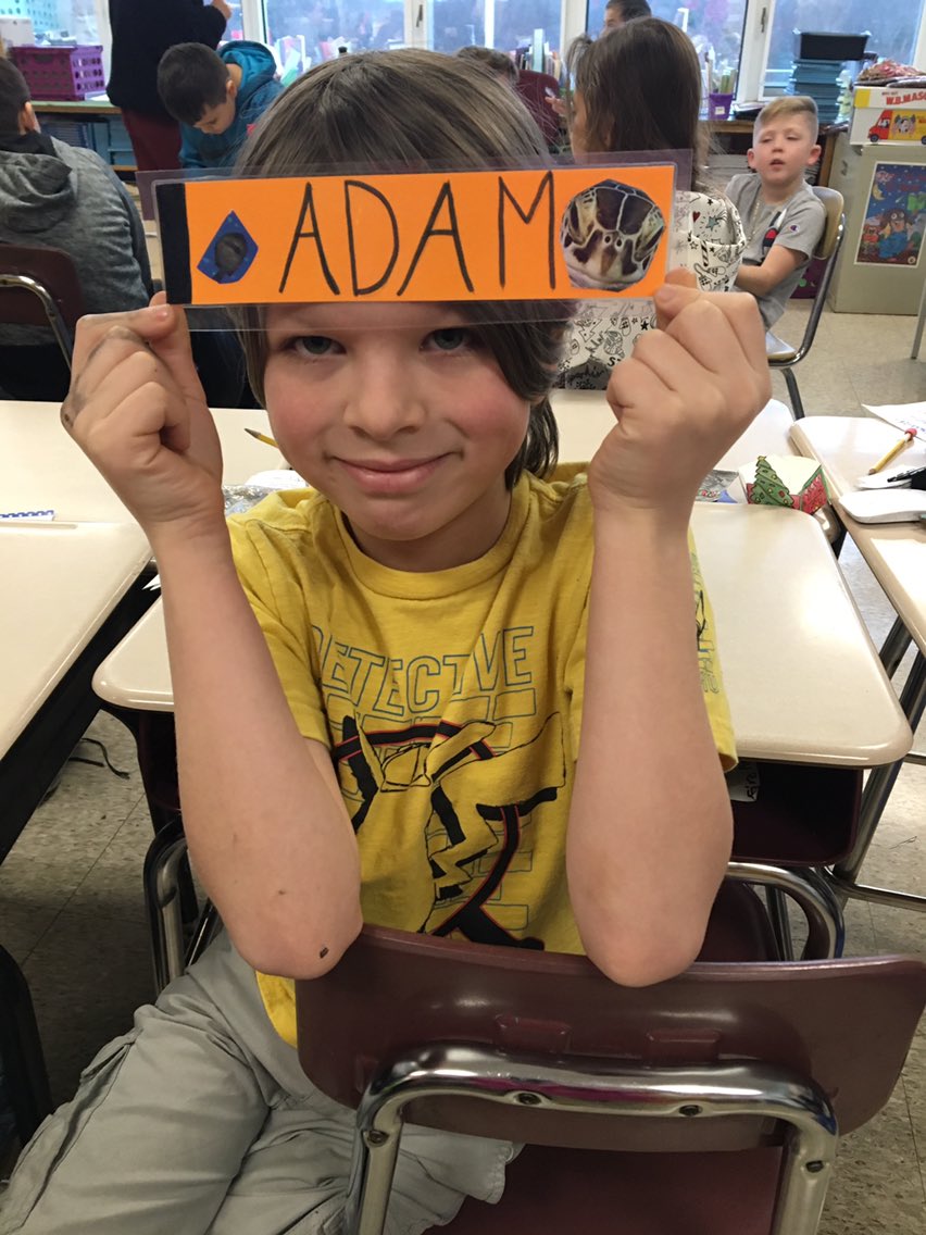 Mrs. Kinsella’s students are very excited to receive bookmarks from their Tourtellotte mentors.