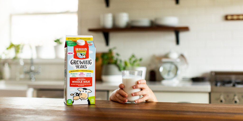 🥛 Meet Horizon® Growing Years™ organic milk! 🥛 We partnered with pediatricians to identify key nutrients for growing kids, ages 1 to 5. Get the deets here. horizon.com/growingyears