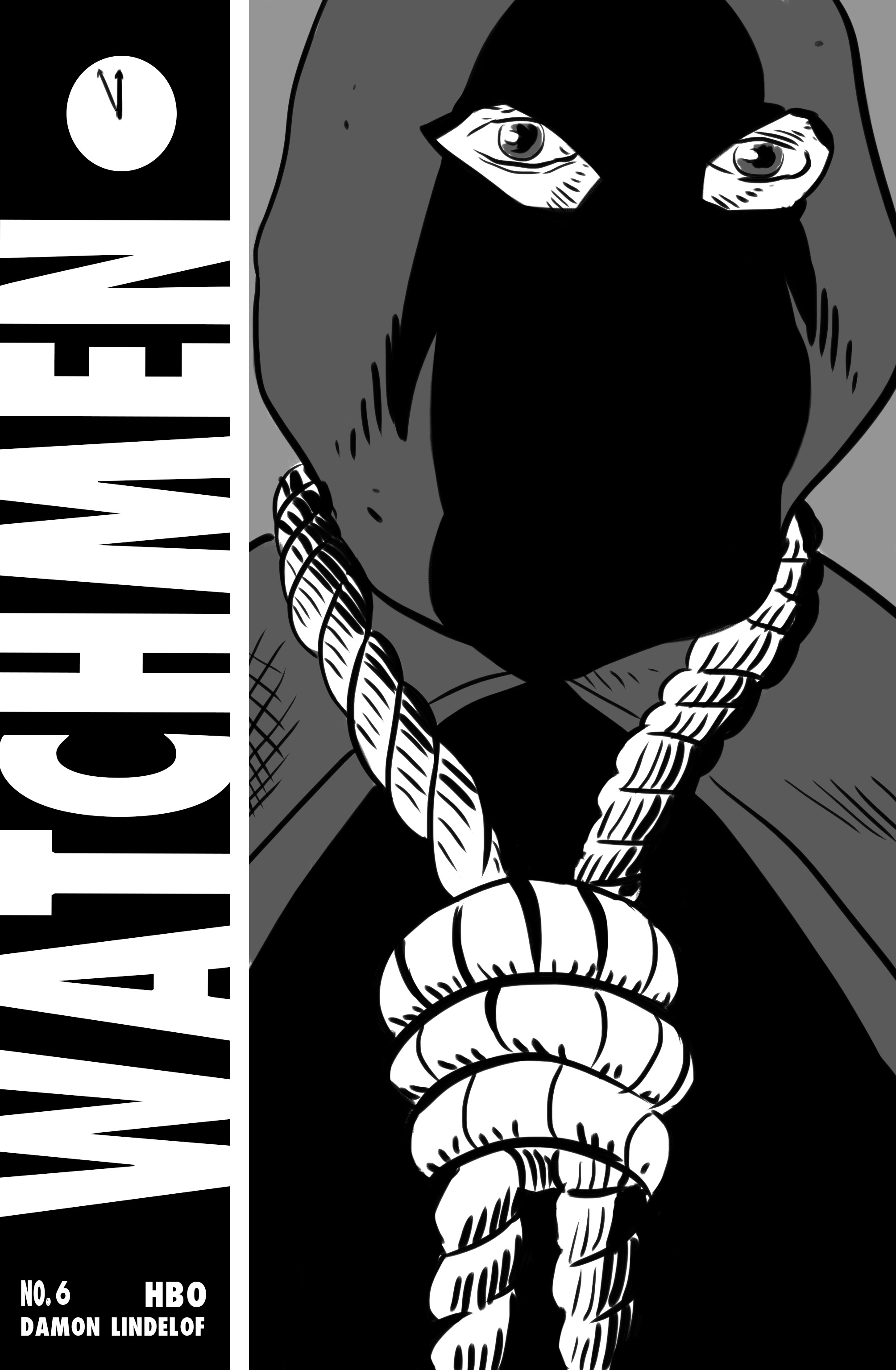 Artista brasileiro cria capas para cada episódio da série Watchmen