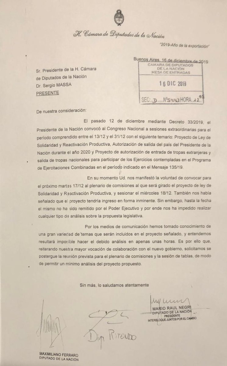 CuorumArg's tweet photo. [AHORA] La oposición quiere marcarle la cancha al Frente de Todos. Juntos por el Cambio pide que se postergue la sesión de este miércoles para el proyecto de Solidaridad y Reactivación Productiva.

👇 https://t.co/nk7KdgFyOq