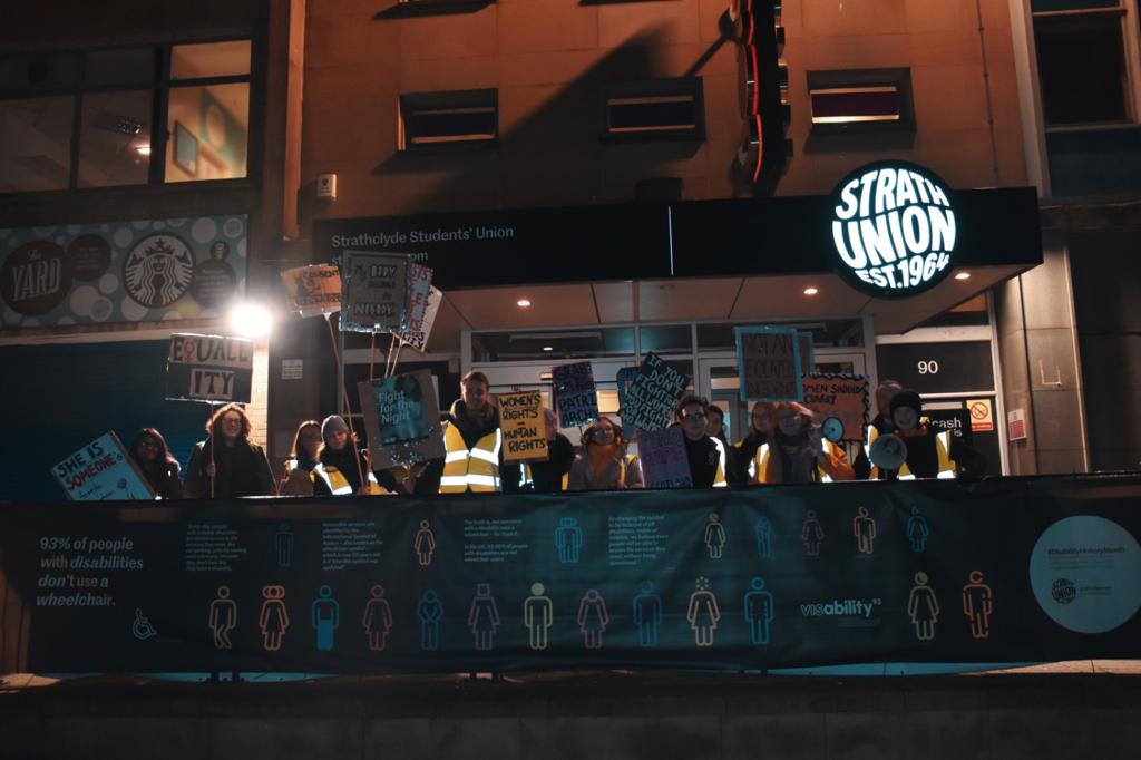 StrathUnion's tweet image. Our #16Days @reportathon is open until this Friday.  

Please don't be afraid to speak out, all the reports an anonymous.   Thanks to all who have submitted already!  

Link here 👉 bit.ly/StrathyReporta…