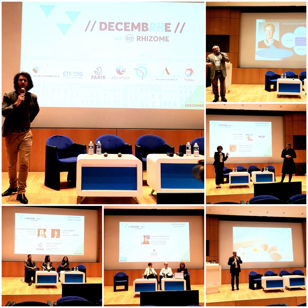 #DECEMBRHE
Une belle journée d'inspiration RH et de partage d'expériences 
#openinnovation #startup
Merci @rhizome_incub 👍