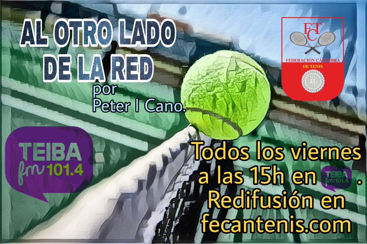 El Presidente de la Federación Cántabra de Tenis,  Peter Cano, entrevista al Presidente de la <a href="/FedExtTenis/">FExT</a>,  <a href="/RomanMargalloP/">Fco. Román Margallo</a> para el programa «Al otro lado de la red» el audio en nuestra web del minuto 8 al 28:
ow.ly/g3cy50xBifi
#PasiónPorElTenisExtremeño