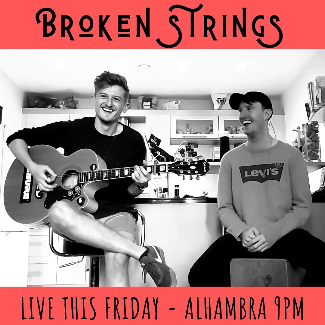 Who's out on friday ??? 
Then get yourself down to Alhambra we have the fantastic duo broken strings and FREE Tapas all night,  CHRISTMAS PARTY TIME 💃🕺