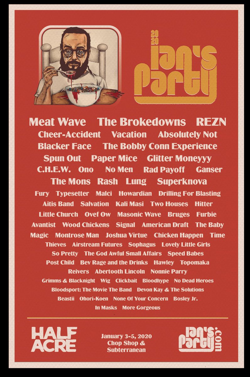 JANUARY 3-5. IANSPARTY.COM