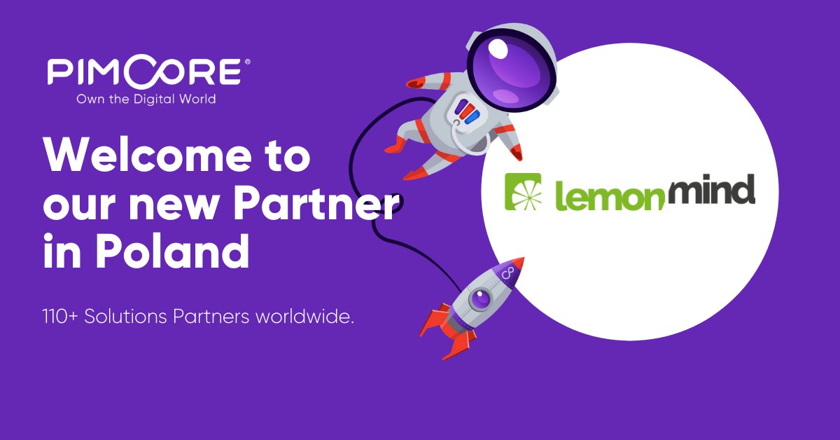 pimcore's tweet image. We welcome @lemonmindcom from Poland as our latest partner. LemonMind is a medium-sized e-commerce &amp;amp; e-business full service agency with strong UX and marketing competencies. Know more about our latest partner. bit.ly/2qXPwJ7 #PimcorePartner