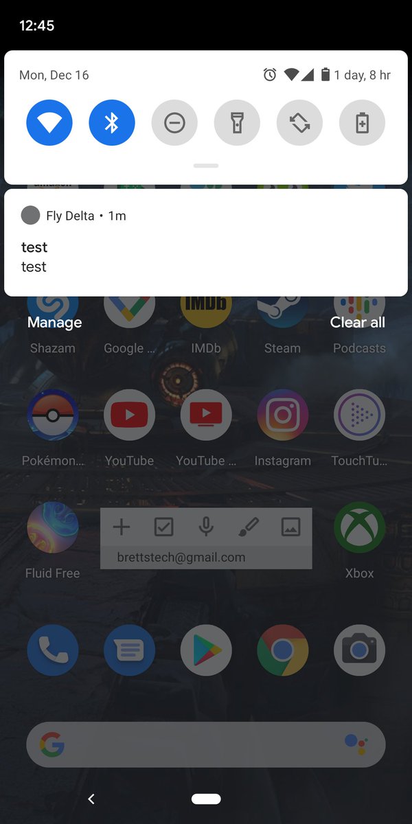 brettstech's tweet photo. @Delta someone on your dev team has the keys to the kingdom :P https://t.co/6jQKH9Aig2