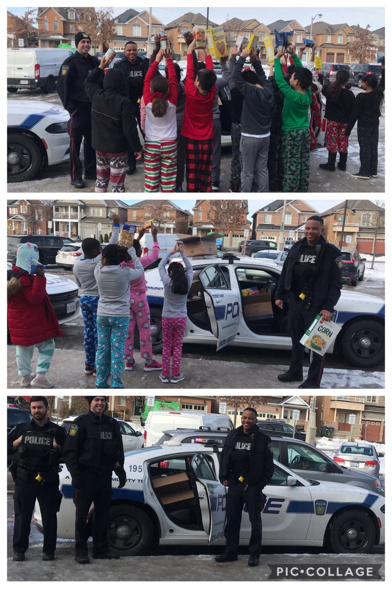McSpirittDPCDSB's tweet photo. Not 1, 2, BUT 3 vehicles filled with goods for those who are less fortunate💛 FFM Ss show that Christmas is the spirit of giving 🤗 Thank you to our community officers for helping! #mcspiritt https://t.co/Gw45xzlhD8