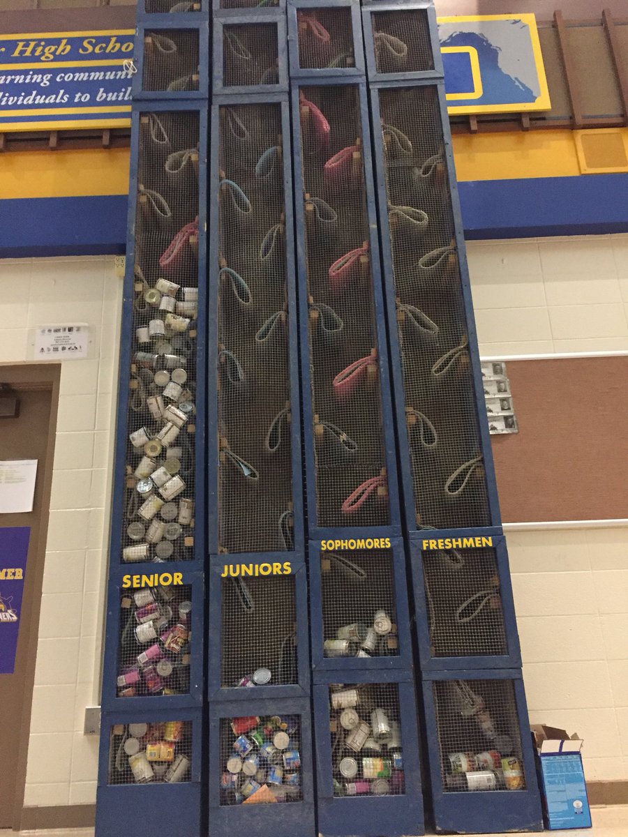 HHS__StuCo's tweet photo. Only 2,700 more cans to go... https://t.co/Ok3DD4PXhz