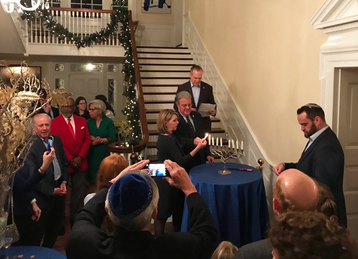 Robert Caret (@rcaret) on Twitter photo On Sat., Liz and I were honored to welcome many members of the Baltimore and Maryland Jewish community—including USM Regents Gary Attman, our incoming Chancellor @JayPerman and <a href="/SenatorCardin/">Senator Ben Cardin</a>—as well as other friends to our home to commemorate the coming festival of Hanukkah. On Sat., Liz and I were honored to welcome many members of the Baltimore and Maryland Jewish community—including USM Regents Gary Attman, our incoming Chancellor @JayPerman and <a href="/SenatorCardin/">Senator Ben Cardin</a>—as well as other friends to our home to commemorate the coming festival of Hanukkah.