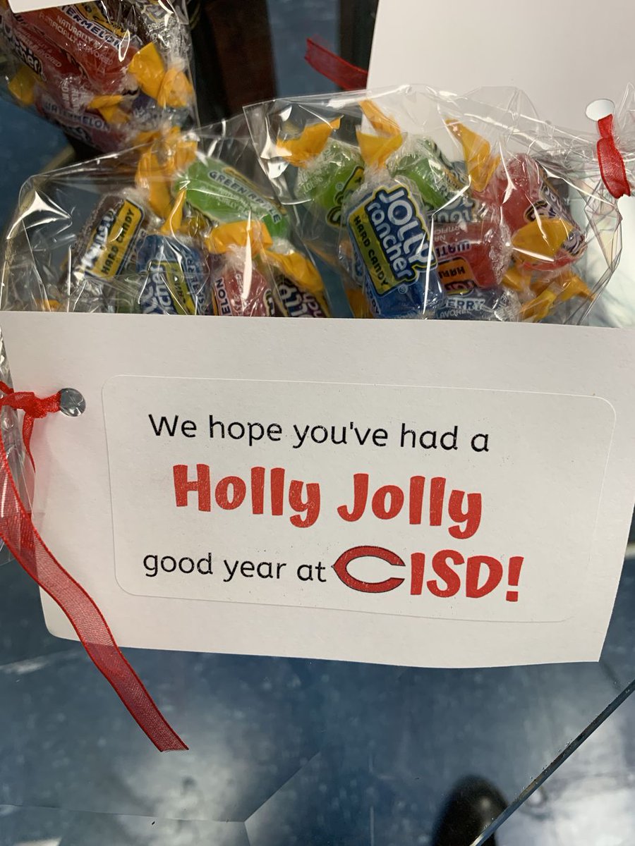 We hope you had a holly jolly good year at CISD